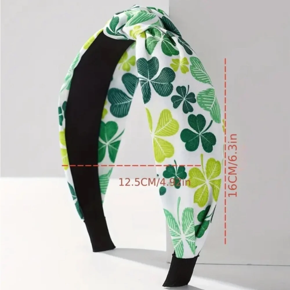 💖 3/$30 💖 Green and Pink Shamrock Headband